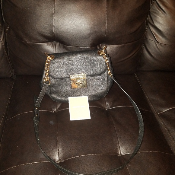 Michael Kors med. saddle bag black - Picture 2 of 4